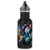 Bouteille D'eau Nom personnalisé Imaginaire Espace enfant (Droite)