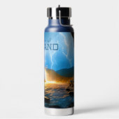 Bouteille D'eau Nom personnalisé Islande (Gym)