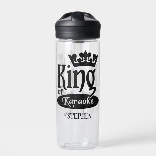 Bouteille D'eau Nom personnalisé King of Karaoke