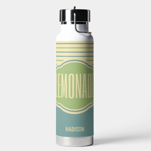 Bouteille D'eau Nom personnalisé "Lemonade" (Gym)