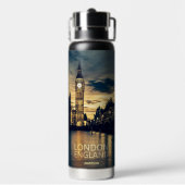 Bouteille D'eau Nom personnalisé Londres (Arrière)