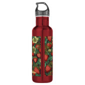 Bouteille D'eau Nom personnalisé Motif fraise (Dos)