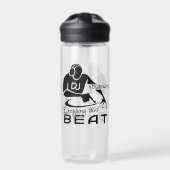 Bouteille D'eau Nom personnalisé Music DJ (Extérieur)