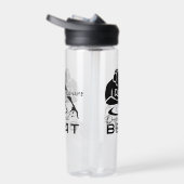 Bouteille D'eau Nom personnalisé Music DJ (Droite)