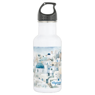 Bouteille D'eau Nom personnalisé Mykonos Grèce