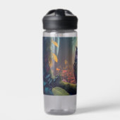 Bouteille D'eau Nom personnalisé Owl Forest (Extérieur)