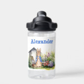 Bouteille D'eau Nom personnalisé Pierre le lapin (Salle de sport)