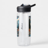 Bouteille D'eau Nom personnalisé Poster de voyage Canada (Gauche)