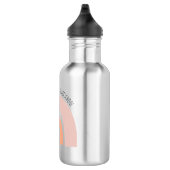 Bouteille D'eau Nom personnalisé Rainbow Homeschool (Droite)