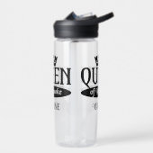 Bouteille D'eau Nom personnalisé Reine du Karaoké (Gauche)