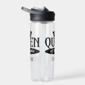 Bouteille D'eau Nom personnalisé Reine du Karaoké (Droite)