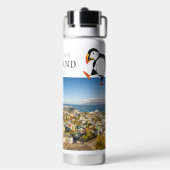 Bouteille D'eau Nom personnalisé Reykjavik Islande (Arrière)