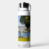 Bouteille D'eau Nom personnalisé Reykjavik Islande (Arrière)