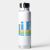 Bouteille D'eau Nom personnalisé / Texte Fiji (Évier)