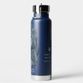 Bouteille D'eau Nom personnalisé / Texte Zodiac Signer Virgo (Évier)