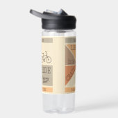 Bouteille D'eau Nom personnalisé / Vie textuelle est un tour fou (Droite)