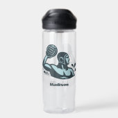 Bouteille D'eau Nom personnalisé Water Polo (Arrière)