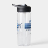 Bouteille D'eau Nom personnalisé World Travel (Droite)
