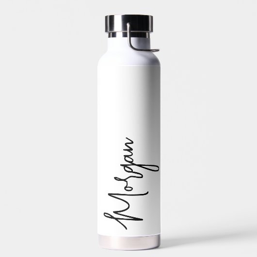 Bouteille D'eau Nom Scripté main Bachelorette fête nuptiale (Gauche)