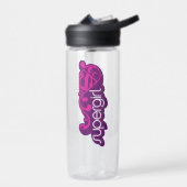 Bouteille D'eau Nom Super Supergirl et Bouclier S (Gauche)