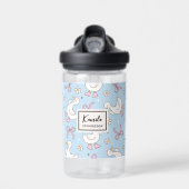 Bouteille D'eau Nommé Coquette Silly Goose Rose Ruban Script Perso (Avant)