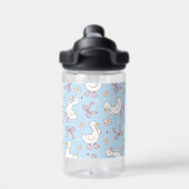 Bouteille D'eau Nommé Coquette Silly Goose Rose Ruban Script Perso (Salle de sport)