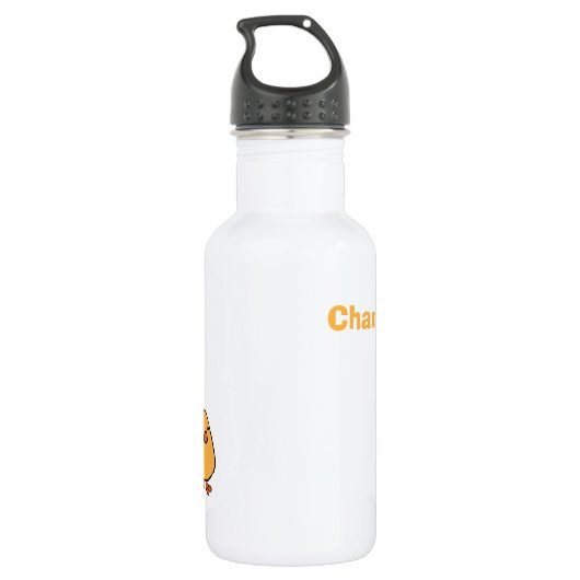 Bouteille d'eau nommée faite sur commande (Dos)