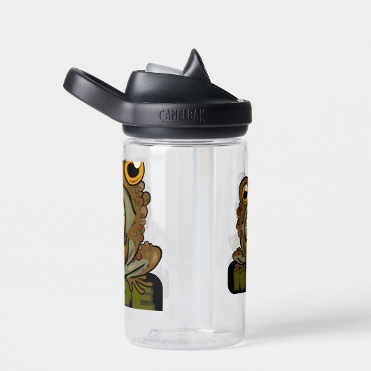 Bouteille D'eau Non ! Grumpy Toad (Arrière Complet)