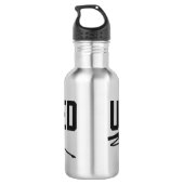 Bouteille d'eau non tamisée (Dos)