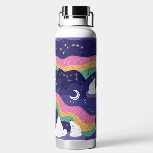 Bouteille d'eau Northern Lights (Plage)