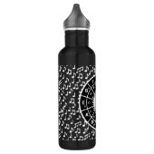 Bouteille D'eau Notes musicales et cercle des cinquièmes (Gauche)