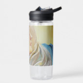 Bouteille D'eau Notre Dame du Silence tenant le bébé Jésus (Gauche)