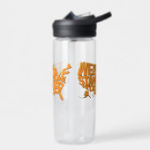 Bouteille D'eau Nous, le peuple, nous unissons (Gauche)