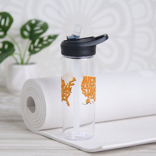 Bouteille D'eau Nous, le peuple, nous unissons (Yoga)