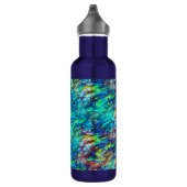Bouteille D'eau Nouvelle-Zélande Abalone Paua Shell Motif 1 (Droite)