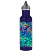 Bouteille D'eau Nouvelle-Zélande Abalone Paua Shell Motif 1 (Gauche)
