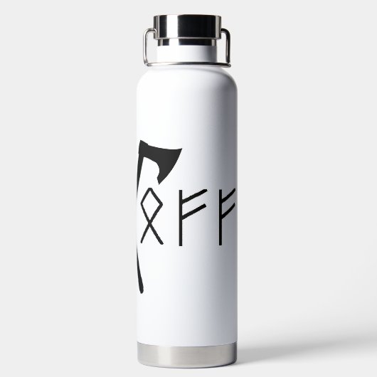 Bouteille D'eau NSFW Ader Futhark Runic Ax (Plage)