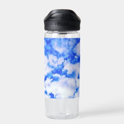 Bouteille D'eau Nuages (Arrière)