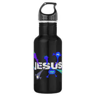 Bouteille D'eau Nuits Jésus effrayantes