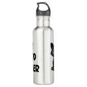 Bouteille D'eau Number One Good Jobber Cat Water Bottle (Dos)