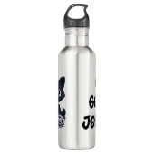 Bouteille D'eau Number One Good Jobber Cat Water Bottle (Devant)