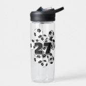 Bouteille D'eau numéro de maillot pour enfants sur le groupe de ba (Gauche)