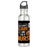 Bouteille D'eau Nurse Halloween Witch Funny Nursing Essential T-Sh (Devant)