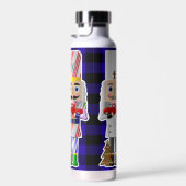 Bouteille D'eau Nutcrackers avec petits camions rouges (Plage)
