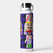 Bouteille D'eau Nutcrackers avec petits camions rouges (Arrière)