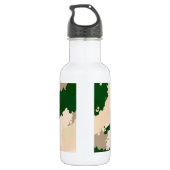 Bouteille D'eau Oasis Camo du désert (Dos)
