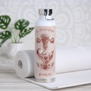 Bouteille D'eau Ob/Gyn Midwoman Florale Enfance Cervix Ovaires