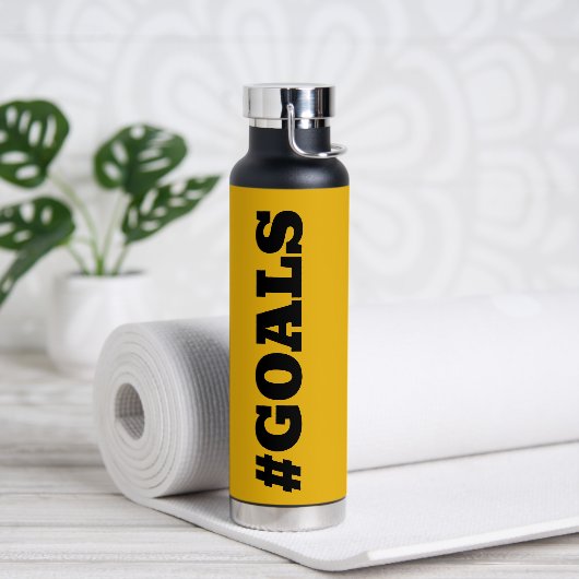 BOUTEILLE D'EAU #OBJECTIFS (Yoga)