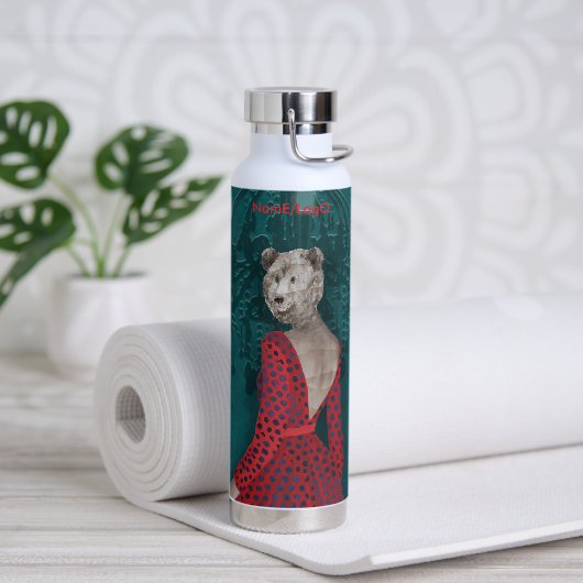 Bouteille D'eau objet_19_une femme_2 (Yoga)