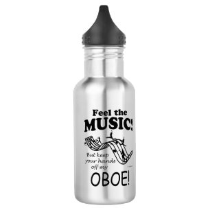 Bouteille D'eau Oboe Sentez La Musique